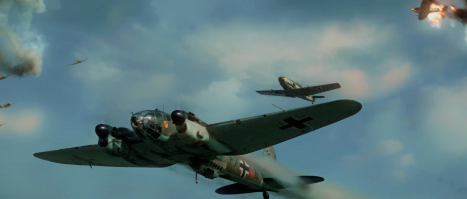 Aircraft in combat